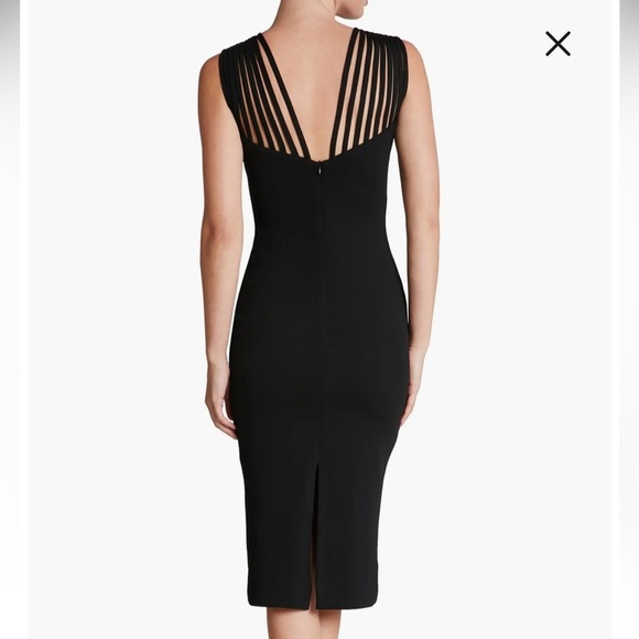 Dress the Population Gwen Midi Dress in Navy Size Small - Picture 7 of 7